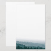 Pinienwald Naturschutzgebiet Foto Briefpapier (Vorne/Hinten)