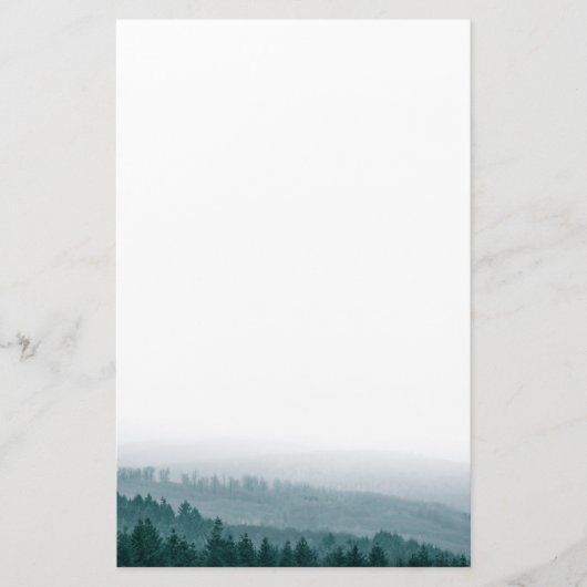 Pinienwald Naturschutzgebiet Foto Briefpapier (Vorderseite)