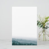 Pinienwald Naturschutzgebiet Foto Briefpapier (Stehend Vorderseite)