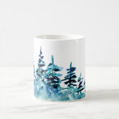 Pinienwald Panorama Tasse Coffee (Mittel)