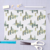 Pinienwald Seidenpapier (Handwerk)