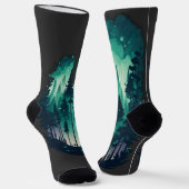 Pinienwald Socken (Gewinkelt)