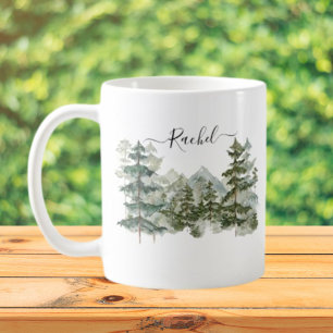Pinienwald und Bergästhesie Kaffeetasse