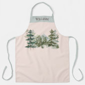 Pinienwald und Berggarten Schürze (Vorderseite)