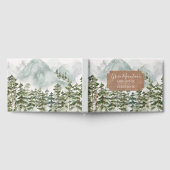 Pinienwald und Bergkette Gästebuch (Voll)