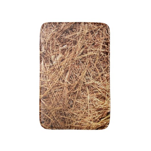 Pinienwaldfußboden, Kiefernneedeln Badematte (Vorderseite Vertikal)