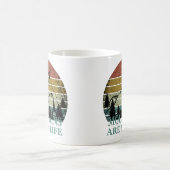Pinienwaldlandschaft Kaffeetasse (Mittel)