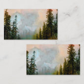 Pinienwaldlandschaft Visitenkarte (Vorne/Hinten)