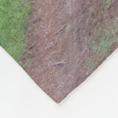 Pinienwaldstraße Fleecedecke (Ecke)