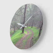 Pinienwaldstraße Große Wanduhr (Winkel)