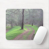 Pinienwaldstraße Mousepad (Mit Mouse)