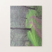 Pinienwaldstraße Puzzle (Vertikal)