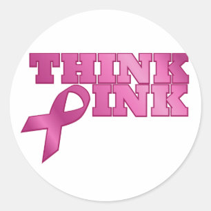 pink_03 runder aufkleber