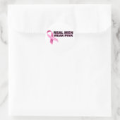 pink_06 runder aufkleber (Tasche)