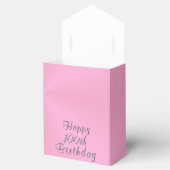 Pink, 100. Geburtstagspartideen, Gefälligkeitsboxe Geschenkschachtel (Geöffnet)