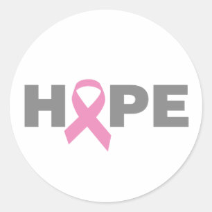 pink_18 runder aufkleber