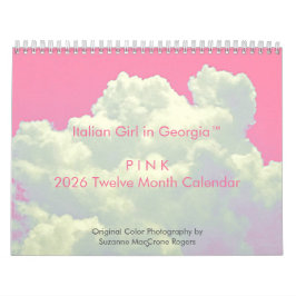 PINK - 2026 Zwölf-Monats-Kalender Kalender