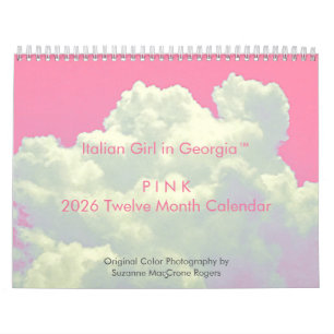 PINK - 2026 Zwölf-Monats-Kalender Kalender