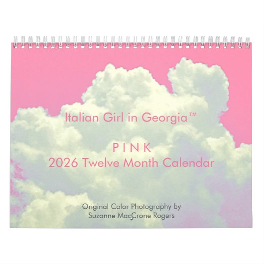 PINK - 2026 Zwölf-Monats-Kalender Kalender (Titelbild)