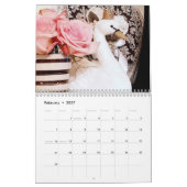 PINK - 2026 Zwölf-Monats-Kalender Kalender (Feb 2027)