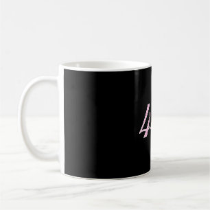 Pink 444 Black Coffee Tasse