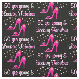 PINK 50 JAHRE JUNG UND FABULOS STOFF