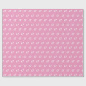 Pink 67 Meme Geschenkpapier (Flach)
