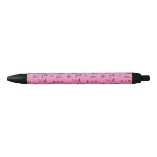 Pink Abkürzungen Pen des Apothekers Kugelschreiber