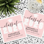 Pink-Abschluss Serviette