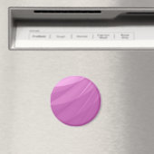 Pink Abstract Blank Background Magnet (In Situ (Geschirrspüler))