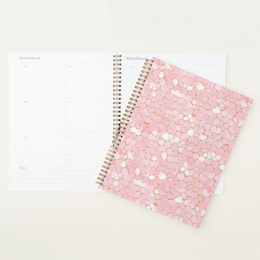 Pink Abstract Chiyogami Planner Planer (Anzeige)