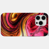 Pink Abstrakt iPhone 15 Pro Max Fall Case-Mate iPhone Hülle (Rückseite (Horizontal))