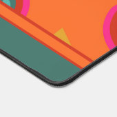 Pink Abstrakt Playboy Designname Schreibtischunterlage (Ecke)