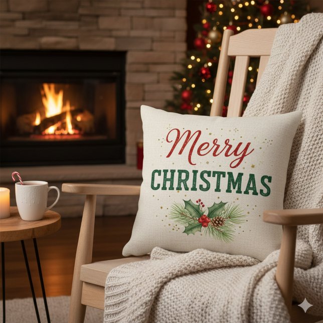 Pink Accent Throw Kissen (Von Creator hochgeladen)