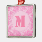 Pink ACU Camouflage Camouflage Monogramm Erstmalig Ornament Aus Metall (Links)