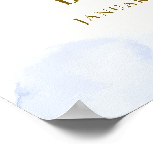 Pink Adventure Hot Air Ballon Babydusche Willkomme Poster (Ecke)