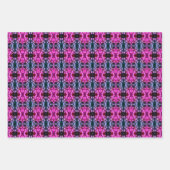 Pink African Daisy Blume Tinten Personalisiert Geschenkpapier Set (Vorderseite 2)