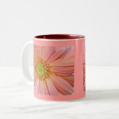 Pink African Daisy Tasse (Vorderseite Links)