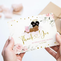 Pink Afro Angel Baby Heaven Sent Baby Dusche