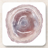 Pink Agate Getränkeuntersetzer (Vorderseite)