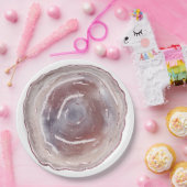 Pink Agate Pappteller (Party)