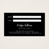 Pink Agate Terminkarte (Rückseite)