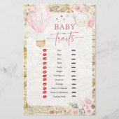 Pink Air Balloon ist nicht ihr lästiges Baby Trait (Vorderseite)