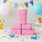 Pink Airplane Party Thema Popcorn Gefälligkeitsbox Geschenkschachtel