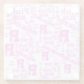 PINK ALLES GLASUNTERSETZER (Rückseite)