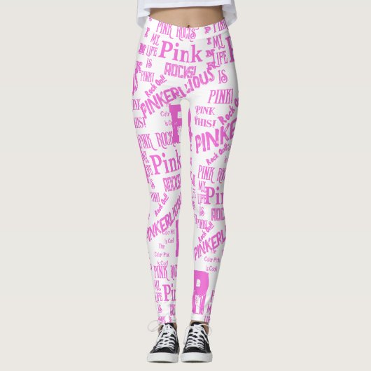 PINK ALLES LEGGINGS (Vorderseite)