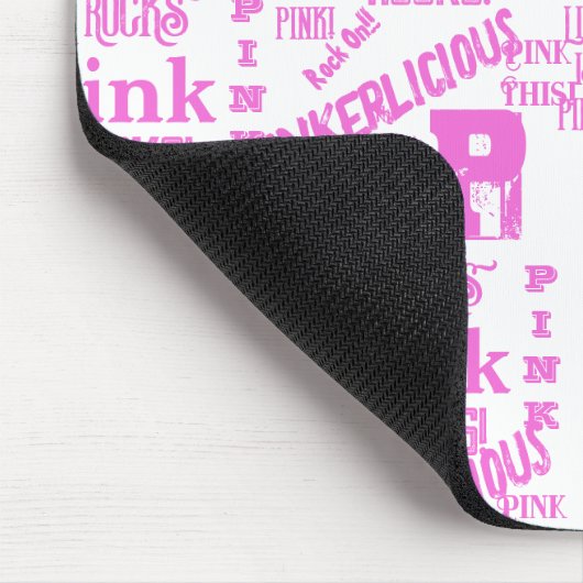 PINK ALLES MOUSEPAD (Ecke)
