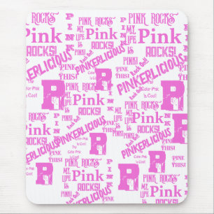 PINK ALLES MOUSEPAD
