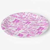 PINK ALLES PAPPTELLER (Schrägansicht)