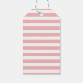 Pink Alligator Geburtstagsparty Gefallen Geschenkanhänger (Rückseite)